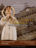 Feast of San Lorenzo Ruiz 2024 Featured Image