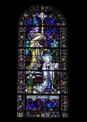 The Anunciation Stained Glass Window